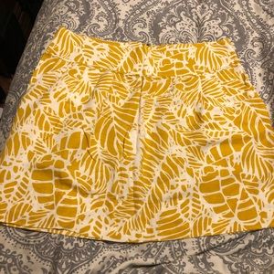 NWT Loft mustard summer skirt